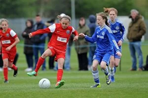 Youth Collection: Bristol Academy vs. Chelsea Ladies Youth: A Football Rivalry at Gifford Stadium
