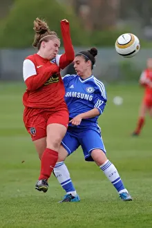 Bawfc Prints: Bristol Academy vs. Chelsea Ladies Youth: A Fierce Football Rivalry at Gifford Stadium (Youth)