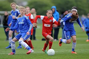 Bawfc Prints: Bristol Academy vs. Chelsea Ladies Youth: A Football Rivalry Unfolds at Gifford Stadium