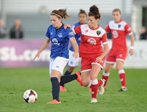 Images Dated 23rd August 2014: Bristol Academy vs Everton Ladies Clash: August 23, 2014 (BAWFC vs Everton Ladies)