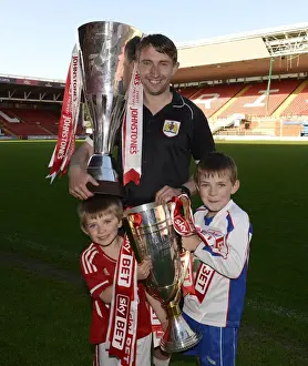 Bristol City Academy: Celebrating Double Success with the Johnstone Paint Trophy and Sky Bet League One Trophies