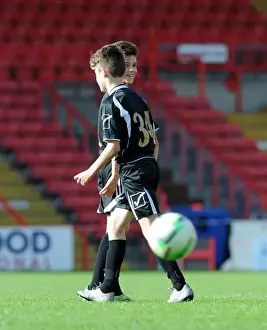 Bristol City Academy Prints: Bristol City Academy Players Train at Ashton Gate Stadium