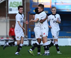 Bristol City Academy Players Train at Ashton Gate Stadium