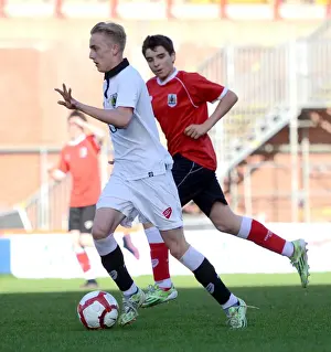 Bristol City Academy Players Train at Ashton Gate Stadium