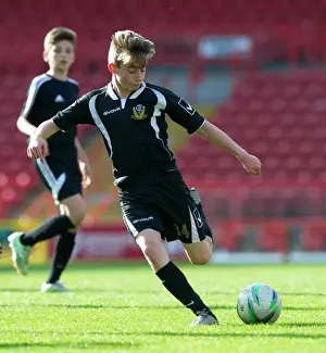 Bristol City Academy Prints: Bristol City Academy Players Train at Ashton Gate Stadium