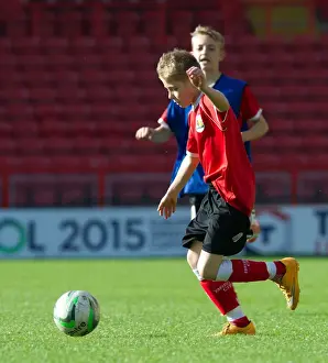 Bristol City Academy Players Train at Ashton Gate Stadium