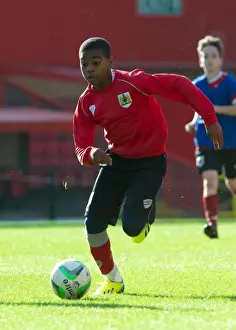 Bristol City Academy Prints: Bristol City Academy Players Train at Ashton Gate Stadium