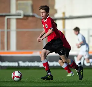 Bristol City Academy Prints: Bristol City Academy Players Train at Ashton Gate Stadium