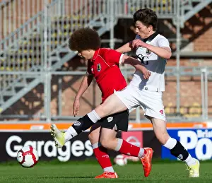 Bristol City Academy Prints: Bristol City Academy Players Train at Ashton Gate Stadium