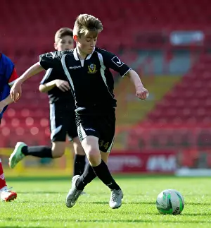 Bristol City Academy Prints: Bristol City Academy Players Training at Ashton Gate Stadium