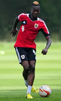 Bristol City Academy: Ridwan Oluwatobi in Action during Training