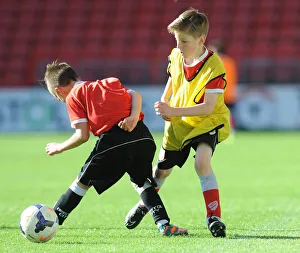 Bristol City Academy Day 2 Prints: Bristol City Academy Training at Ashton Gate Stadium, May 2015
