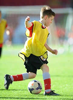 Framed Print : Bristol City Academy Training at Ashton Gate Stadium, May 2015 Framed Print : Bristol City Academy Training at Ashton Gate Stadium, May 2015