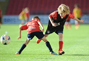 Bristol City Academy Day 2 Prints: Bristol City Academy Training at Ashton Gate Stadium, May 2015