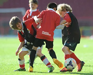Bristol City Academy Day 2 Prints: Bristol City Academy Training at Ashton Gate Stadium, May 2015