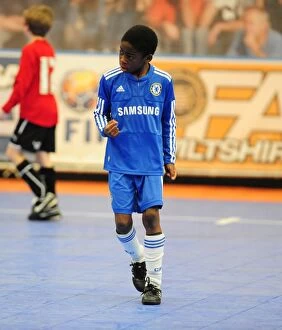 Chelsea Collection: Bristol City Academy vs. Chelsea: Clash of Football Titans - Futsal Tournament (09-10)