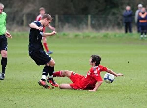 Images Dated 12th March 2011: Bristol City Academy vs Portsmouth Academy: Clash of the Next Generations (Season 10-11)
