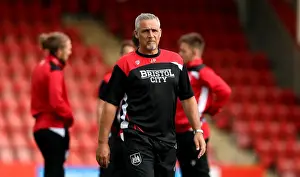 Bcfc Prints: Bristol City Assistant Manager John Pemberton at Cheltenham Town Preseason Friendly