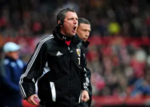 Bristol City Assistant Manager Tony Docherty at Ashton Gate Stadium during Bristol City vs Coventry City Football Match, April 9, 2012