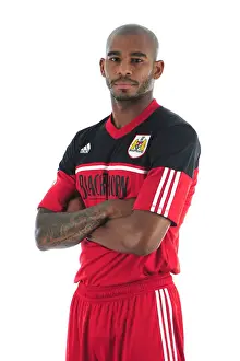 Bristol City Captain Liam Fontaine: Pre-Season Head Shot at Ashton Gate Stadium
