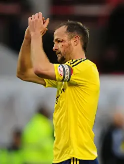Nottingham Forest V Bristol City Prints: Bristol City Captain Louis Carey Appreciates Fans after Nottingham Forest Match
