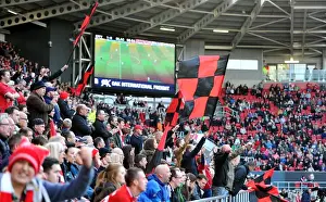 Bristol City Celebrate 1-0 Lead Over Blackburn Rovers at Ashton Gate Stadium