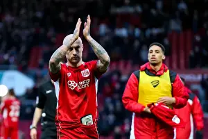 Bristol City Celebrate 1-0 Win Over Rotherham United at Ashton Gate Stadium