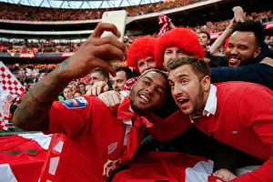 Bristol City V Walsall JPT Final - Fans Prints: Bristol City Celebrate 2-0 Victory in Johnstones Paint Trophy Final at Wembley Stadium