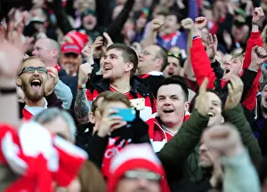 Bristol City Celebrate Johnstone's Paint Trophy Victory