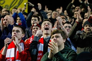 Yeovil Town V Bristol City Prints: Bristol City Celebrates 0-3 Win Over Yeovil Town, March 10, 2015