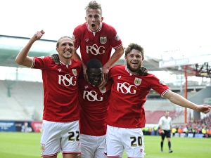 Bristol City Celebrates: Agard's Double Strike vs. Walsall (03.05.2015)