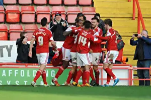 Bristol City Celebrates: Derrick Williams Scores the Winning Goal Against Tranmere Rovers