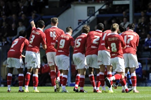 Bristol City Celebrates on the Field