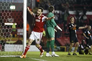 Gate Prints: Bristol City Celebrates Nyron Nosworthy's Goal Against Port Vale
