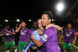 Bristol City Celebrates Promotion to Sky Bet Championship after 0-6 Win over Bradford City