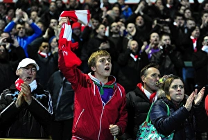 Yeovil Town V Bristol City Prints: Bristol City Celebrates Promotion: Yeovil Town vs. Bristol City, 10-03-2015
