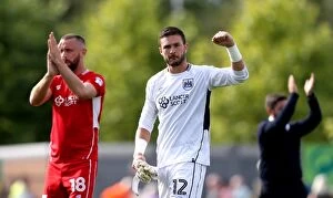 Images Dated 13th August 2016: Bristol City Celebrates Win Against Burton Albion: Richard O'Donnell