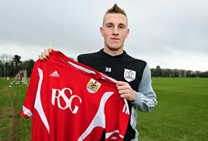 Images Dated 12th January 2012: Bristol City Chris Wood