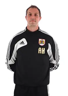 Framed Print : Bristol City: Christian Ribeiro and Alan Hughes - Pre-Season Training at Ashton Gate Stadium