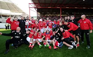 Bristol City V Coventry City (Champions) Prints: Bristol City Claims League One Championship: Unforgettable Moment of Triumph