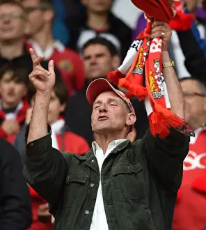 Bristol City V Walsall Prints: Bristol City Claims Sky Bet League One Title: Euphoric Fans Celebrate at Ashton Gate Stadium