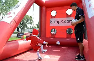 Bristol City Community Trust at Bristol Citys pre-season game against Brislington FC