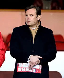 Bristol City COO Mark Ashton at Nottingham Forest Championship Clash, 2017