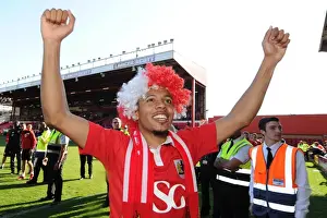 Title Prints: Bristol City Crowned Champions: Korey Smith's Emotional Moment at Ashton Gate (April 18)