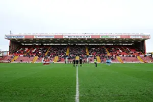 Bristol City and Dagenham & Redbridge Honor Soldiers in Silence during FA Cup Match