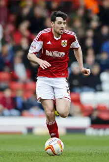 Bristol City V Gillingham Prints: Bristol City Defender Brendan Moloney in Action during Bristol City vs Gillingham