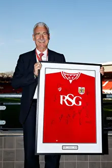 Bristol City and Derby County Unveil Championship Clash Shirts at Ashton Gate, 2016