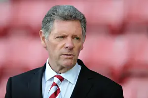 Bristol City Director Doug Harman at Swindon Town's County Ground, November 2014