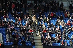 Images Dated 22nd March 2014: Bristol City Fans in Action at Colchester United vs. Bristol City, Sky Bet League One (22/03/2014)