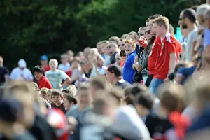 Portishead V Bristol City Prints: Bristol City Fans in Action at Portishead Town Pre-Season Friendly, July 2014